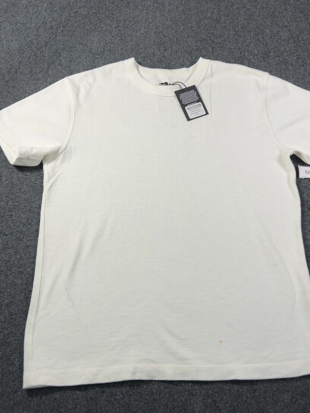 Buck Mason White Field-Spec Cotton Heavy Tee Mens Medium NWI Msrp62 [NC9]